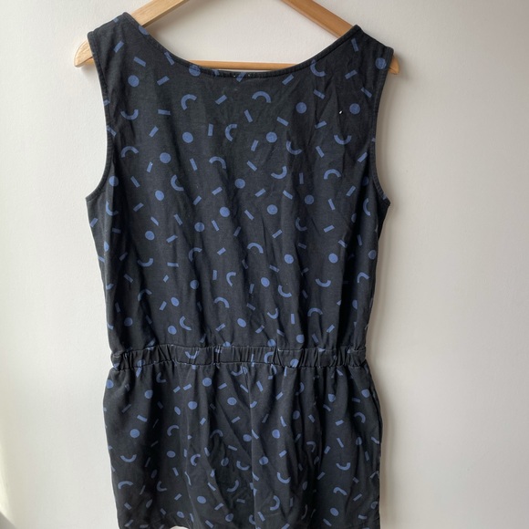 Navy Romper - Picture 2 of 2